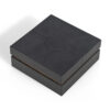 Black Gold Double-Door Rigid Box with Custom Foam Insert