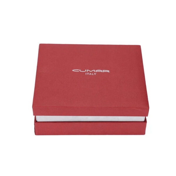 Custom Red Shoulder Neck Rigid Apparel Gift Box Wholesale