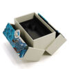 Double-Door Peacock Printed Perfume Gift Box with Insert