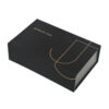 Foldable Magnetic Rigid Jewelry Box with Gold Foil Logo