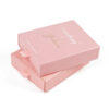 Pink Drawer Lip Gloss Duo Packaging Box with Ribbon Pull