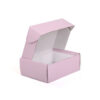 Pink Logo Printed Eyelash Organizer Mailer Box with Foam