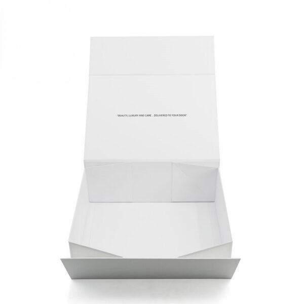 Premium Folding Cosmetic Gift Box with Magnetic Closure