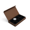 Premium Rigid Coin Capsule Presentation Box with Insert