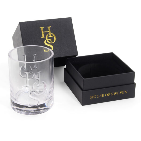 Premium Rigid Whiskey Tumbler Gift Box with Foam Insert