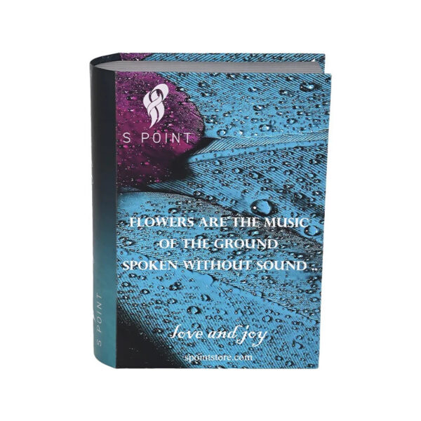 Printed Book-Style Fragrance Gift Box with EVA Foam Insert