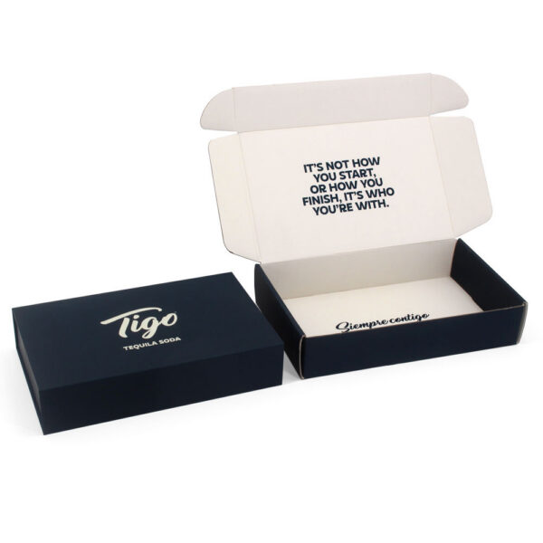Printed Tequila Soda Can Mailer Box