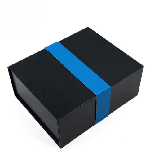 Rigid Folding Culinary Ingredient Gift Box with Belly Band
