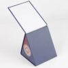 Triangular Rigid Textile Gift Box with Full-Color Print