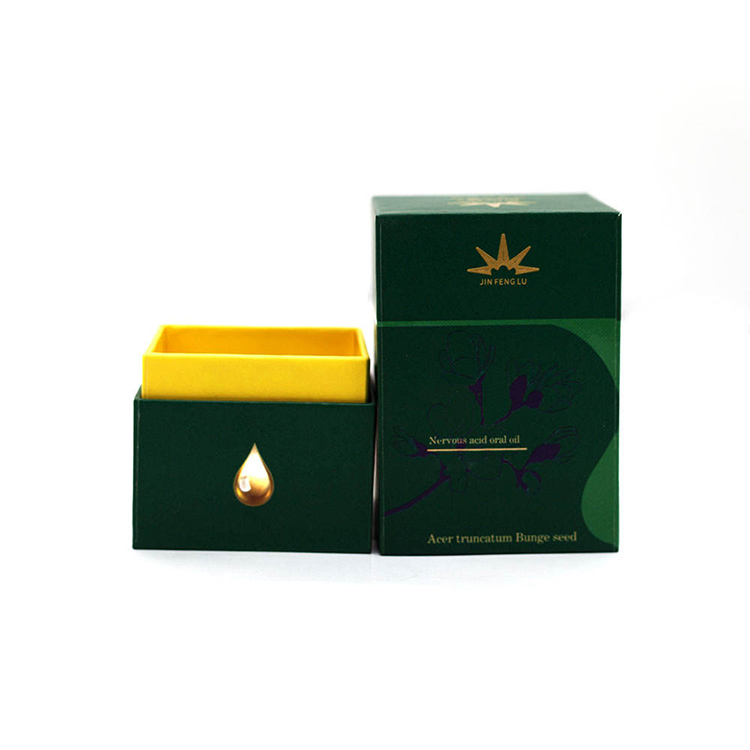 صناديق زيت CBD الصلبة الفاخرة ذات الطبقتين